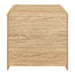 Mara Two Drawer End Table / Bedside Table-Natural