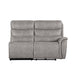 Kamari Raf Loveseat W/One Pwr Hr & Fr-Gray