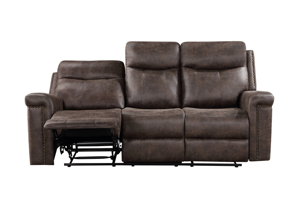 Quade Sofa W/Pwr Fr-Mocha
