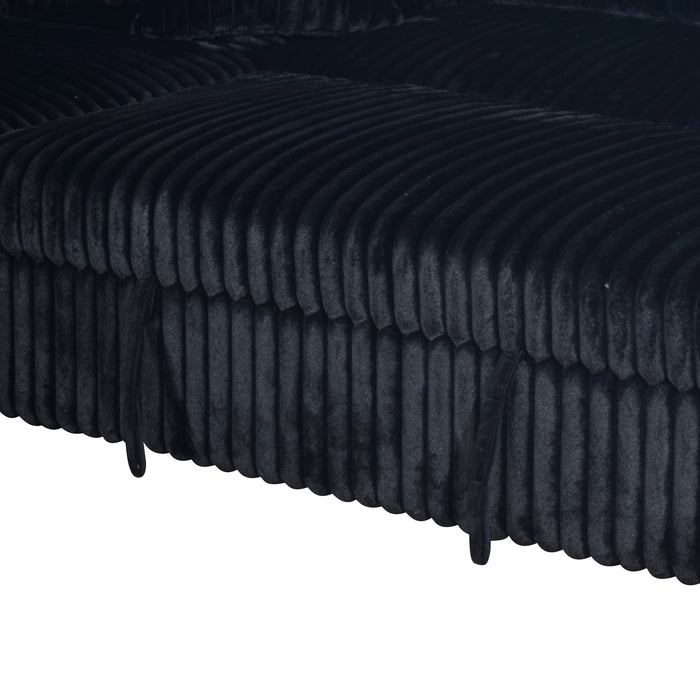 Bliss Loveseat W/Pull Out Bed-Midnight