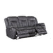 Morello Sofa W/Pwr Fr- Gray