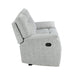 Chablis Reclining Sofa-Mist Gray