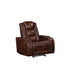 Chester Glider Recliner W/Pwr Hr & Fr-Brown