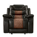 Nikko Glider Recliner-Brown
