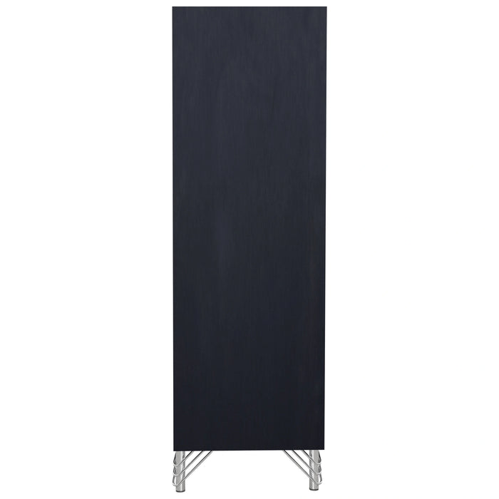 Ava 5 Drawer Chest-Ebony