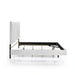 Europa 6/0 Wk Headboard, Footboard & Slats-White