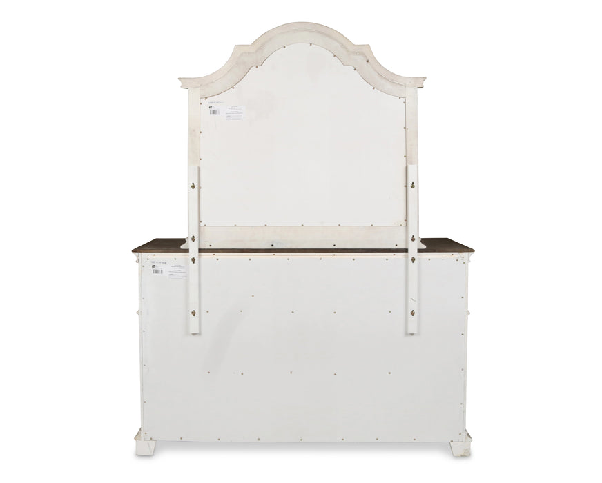 Anastasia Mirror - Ant. White