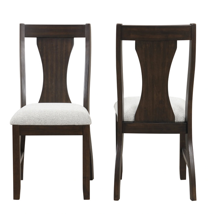 Chestnut Ridge Dining Chair (2 Per Carton)-Brown